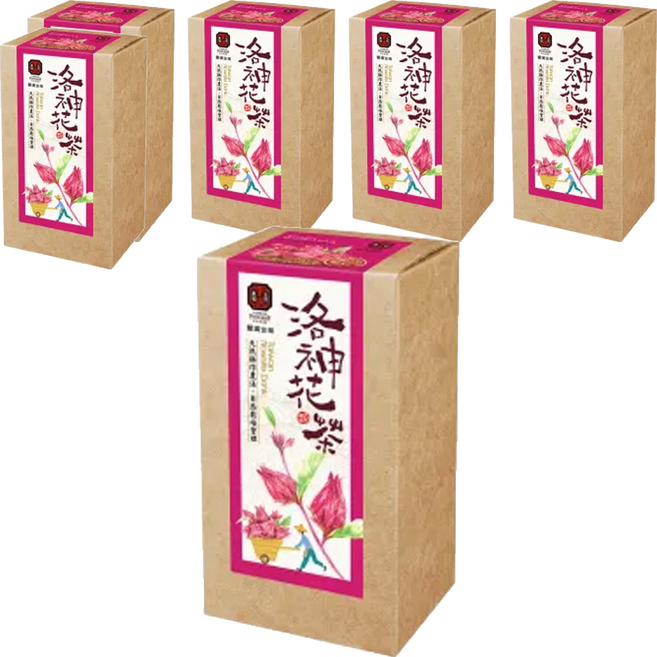京工 洛神花茶, 3g, 10包, 6盒