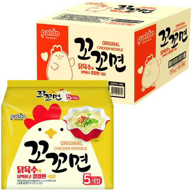 KOKOMEN 咕咕雞湯麵 115g, 40包