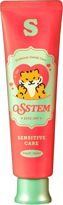 OSSTEM PHARMA 台灣公司貨 S Sensitive Teeth Care Toothpaste S牙膏, 120g, 1個