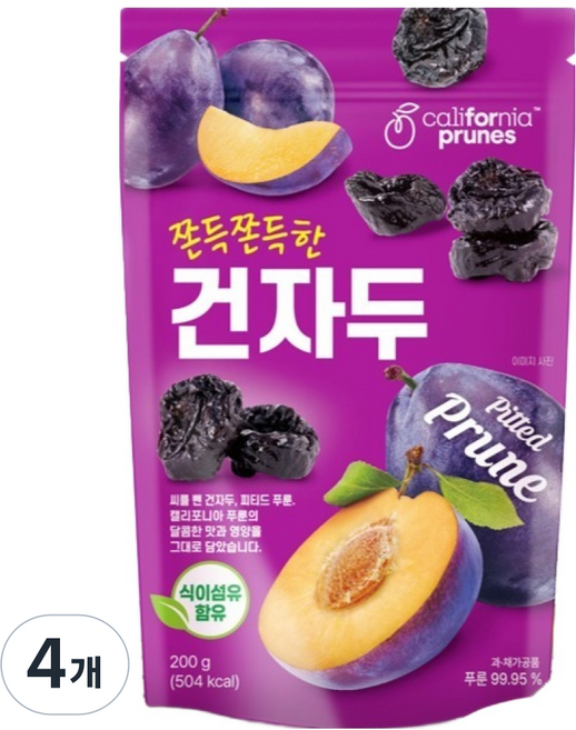 Dailynut 西梅乾, 4個