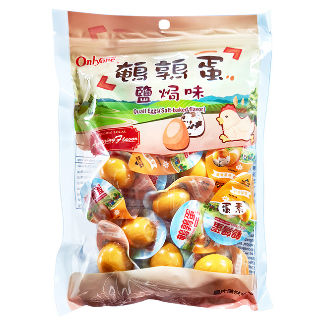 Onlyone 海龍王 鵪鶉蛋 鹽焗味 150g, 1袋