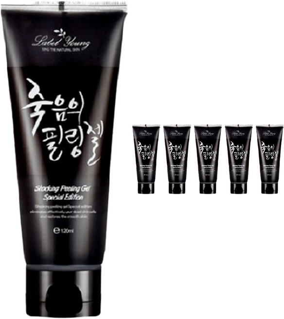 Label Young SHOCKING 特別版去角質凝膠, 120ml, 6個