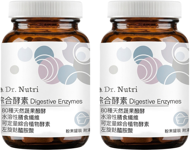 Dr.Nutri 綜合酵素, 2瓶, 40g