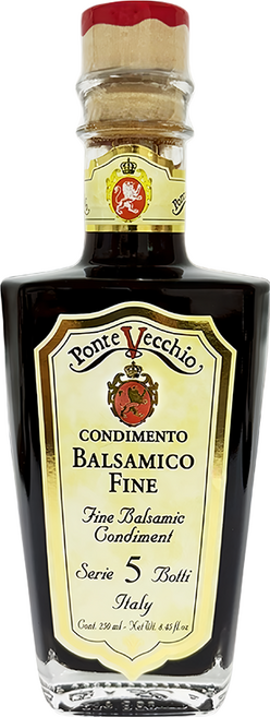 Ponte Vecchio 老橋陳年5桶次巴薩米克葡萄醋, 250ml, 1瓶