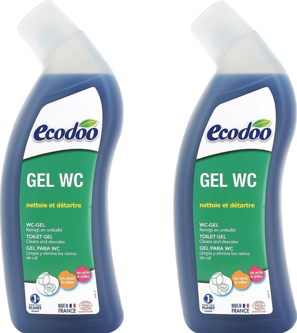 ecodoo 優瓷馬桶衛浴環保清潔劑, 750ml, 2瓶