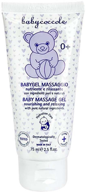 babycoccole 寶貝可可麗 寶寶舒緩護膚按摩膠, 75ml, 1條