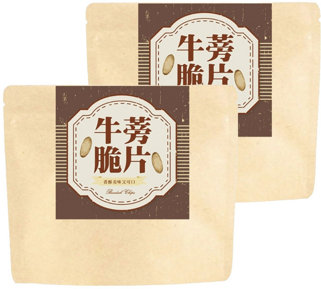 CHILL 愛吃 牛蒡脆片, 2個, 50g