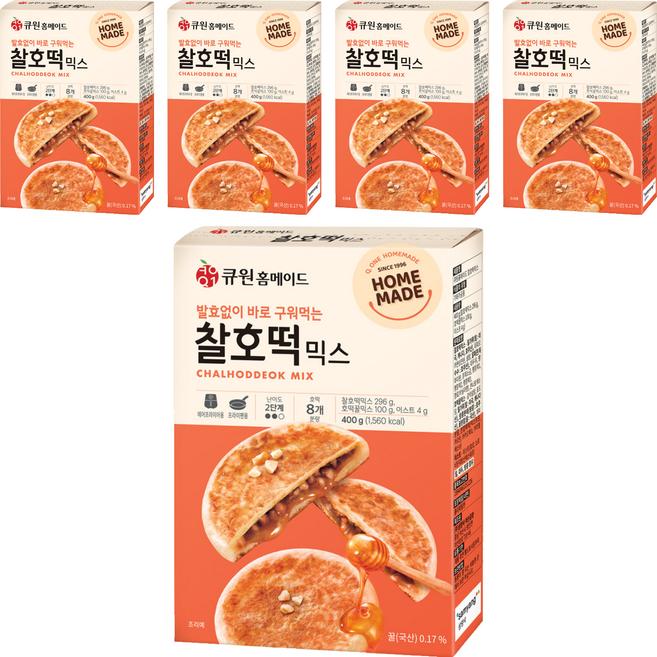 samyang 三養 Q.one 自製Q彈糖餅預拌粉, 5個, 400g
