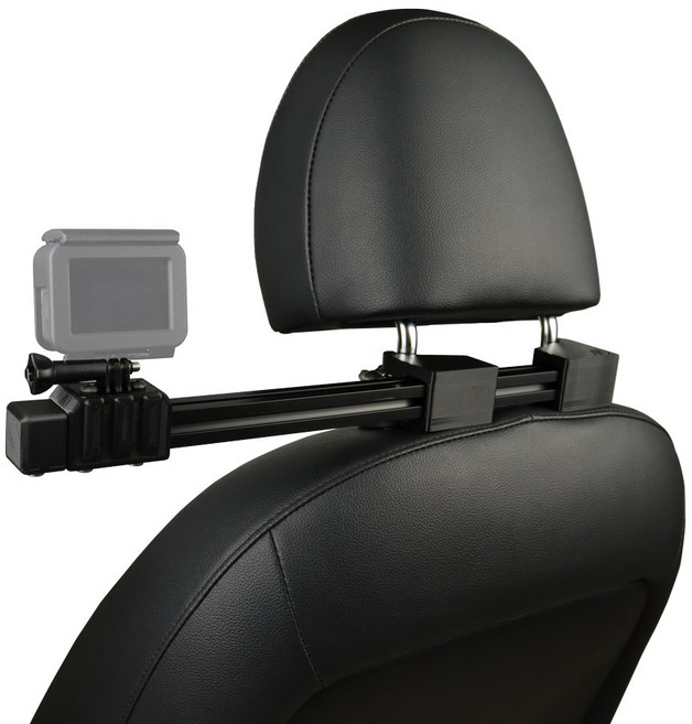 PARAGRAP 頭枕 GoPro 運動相機 車內攝影機 支架, H400C, 1個