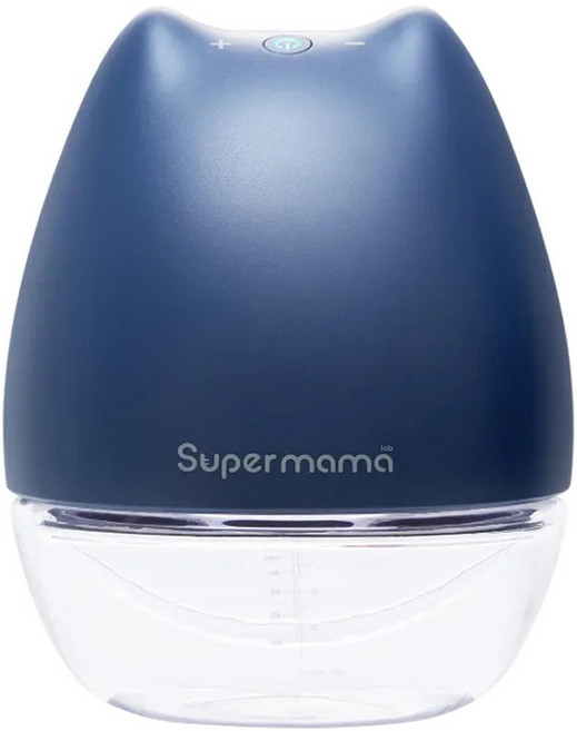 Super mama Air Plus 單邊電動吸乳器, 1個, 深藍色
