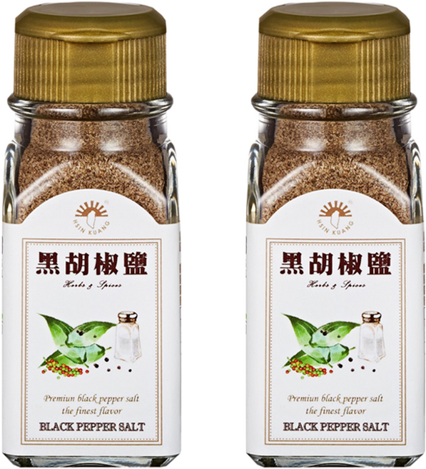 新光洋菜 黑胡椒鹽, 50g, 2瓶