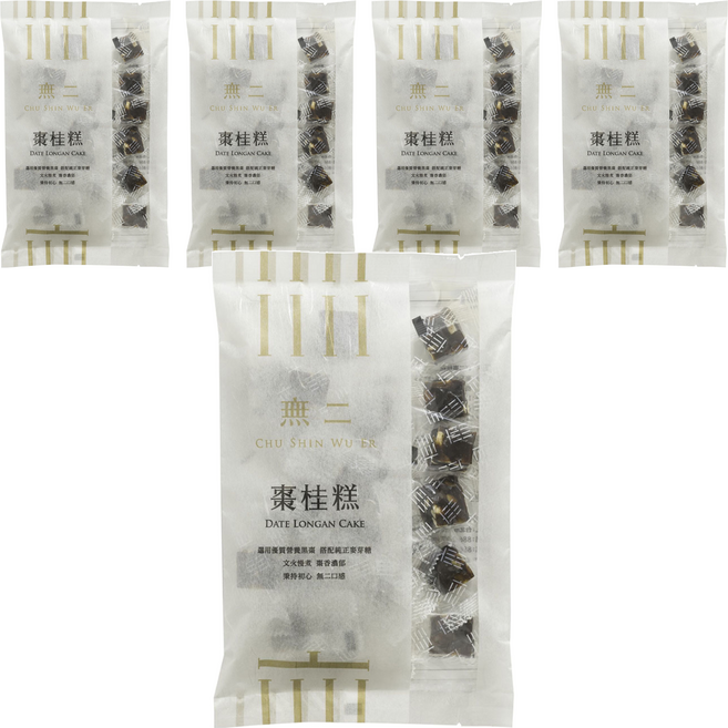 無二 棗桂糕, 150g, 5袋