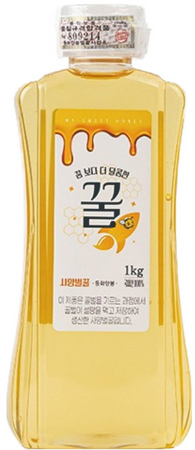 比夢還甜的飼養蜂蜜, 1個, 1kg