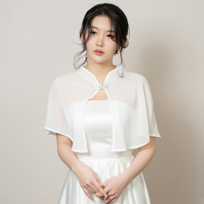 lilydress 女款 Oseang 透視短版罩衫 LABL44