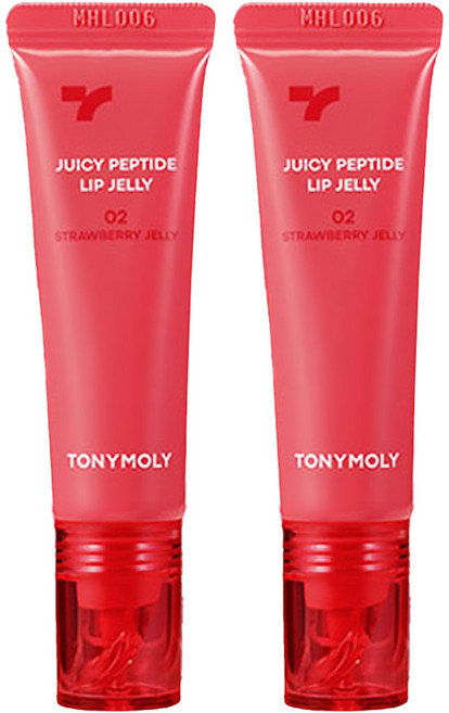 TONYMOLY Juicy 胜肽唇凍, 2個, 02 草莓果凍, 10g