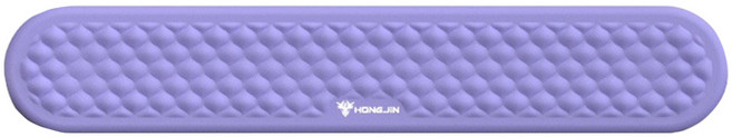 HONG JIN 宏晉 雲朵泡泡鍵盤手托墊, 紫色, 1個