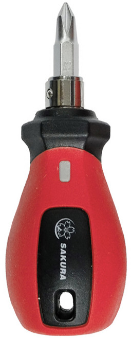 SAKURA TOOLS 8合1多功能螺絲起子 VSU-8WS 短, 1個