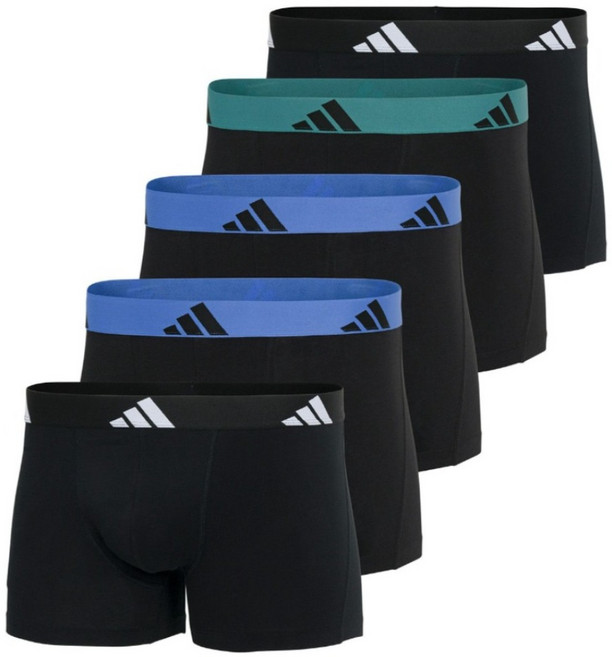 adidas 愛迪達 男款 平口內褲 5件組 4AM019-905