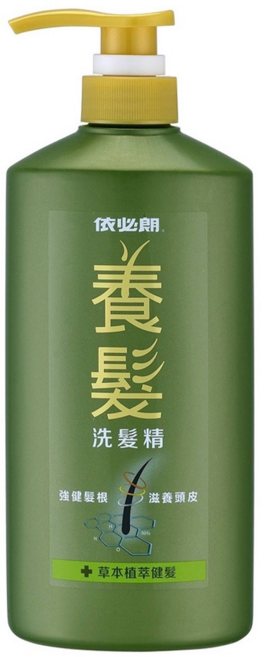 依必朗 養髮洗髮精 草本植萃, 600g, 1件