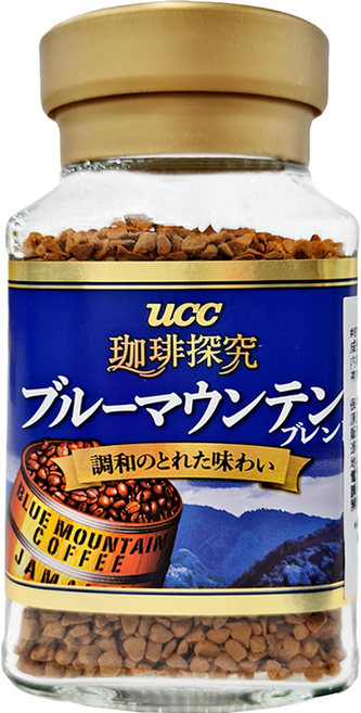 ucc 藍山綜合即溶咖啡, 研磨, 45g, 1罐