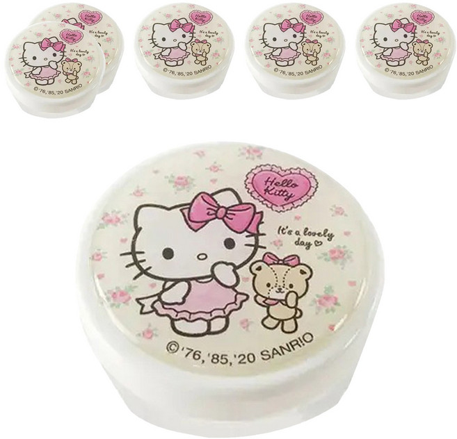 Hello Kitty 凱蒂貓 水晶貼連接盒, 小熊, 6個