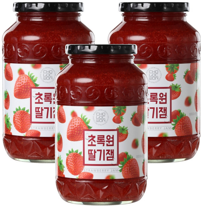 CHOLOCWON 草莓果醬, 1kg, 3個
