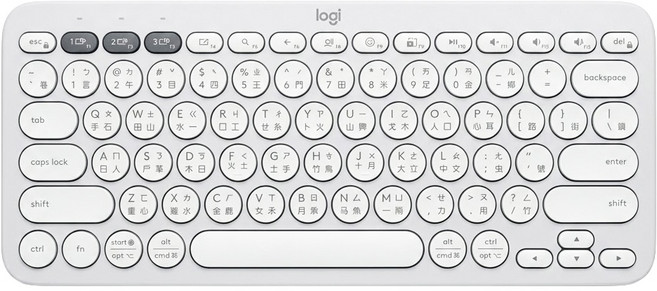 logitech 羅技 跨平台 Wireless 鍵盤 珍珠白 RGB 背光 Mini 多重配對 K380s 製造商軸