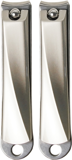 S plus nail 指甲剪 K.01, 不銹鋼色, 2支