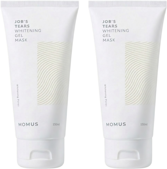 MOMUS 雙薏仁美白凍膜 150ml, 1入, 2條