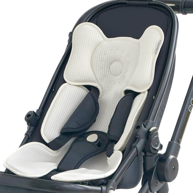 La vikit Luft 四季通用嬰兒推車涼墊, 1個, 白色