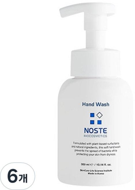 NOSTE 洗手乳, 300ml, 6個