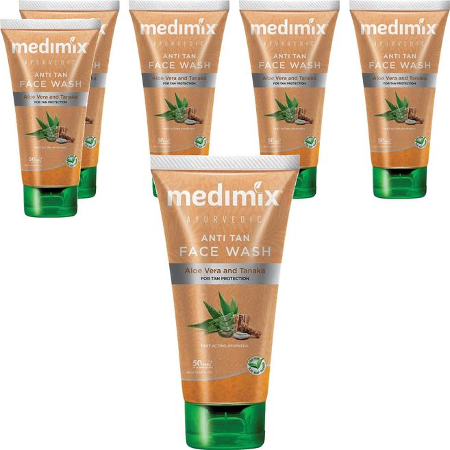 medimix 阿育吠陀煥白透亮潔顏凝露, 150ml, 6條