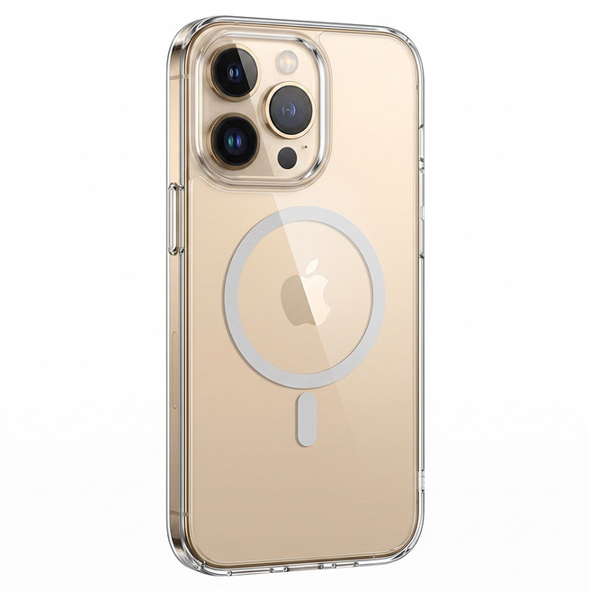 YADI 亞第 智慧型手機 空壓 保護殼 iPhone 16 Pro 6.3吋 MagSafe 磁吸 透明色