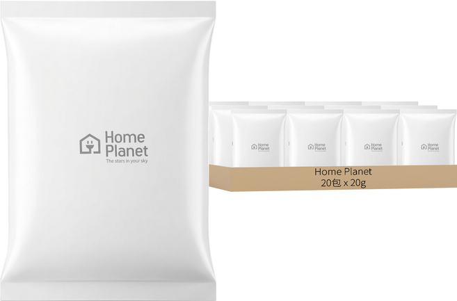 Home Planet 矽膠乾燥劑 20包, 400g, 1盒