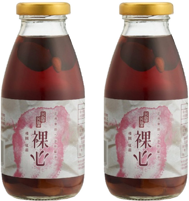 GULIUGULIU 谷溜谷溜 裸心 桂圓紅棗, 295ml, 2瓶