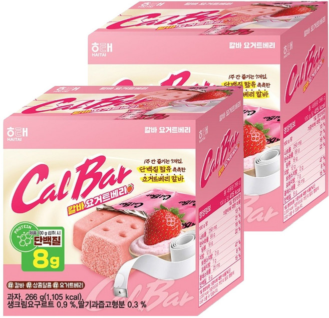 HAITAI 海太 Calorie Balance 優格莓果 7入, 266g, 2個