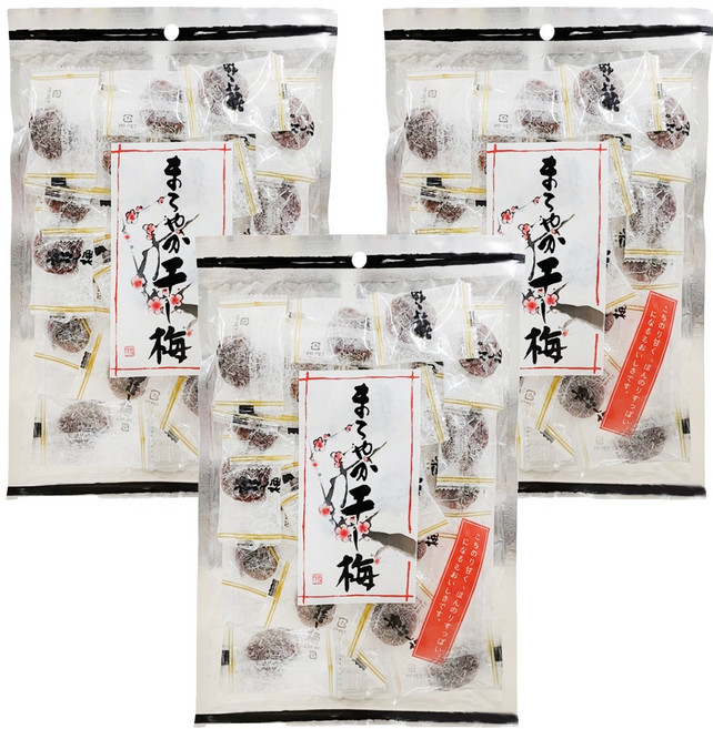 SEA ONE 沖繩 兼吉無籽干梅, 160g, 3袋
