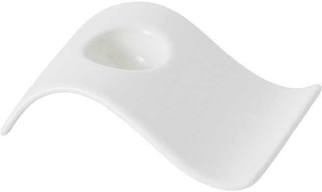 Villeroy&Boch New Wave 蛋形杯, 白色, 1個