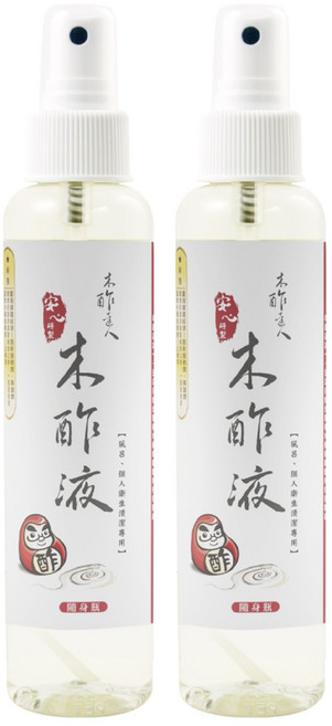 DAWOKO 木酢達人 精餾木酢液原液, 150g, 2瓶