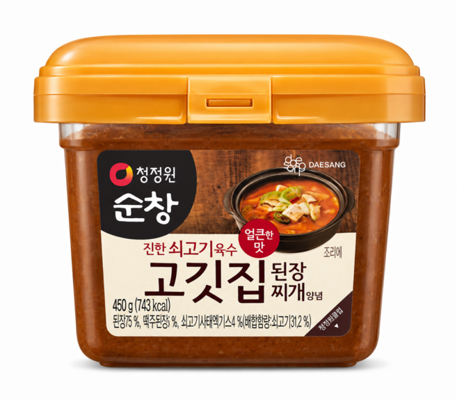 清淨園 Sunchang 韓國烤肉店大醬, 450g, 1盒