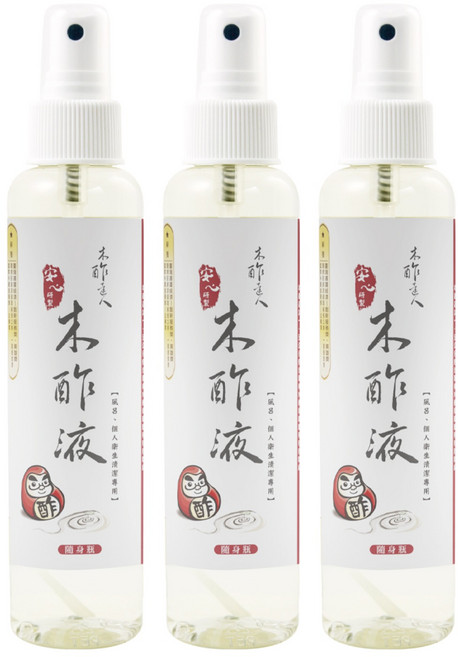 DAWOKO 木酢達人 精餾木酢液原液, 150g, 3瓶