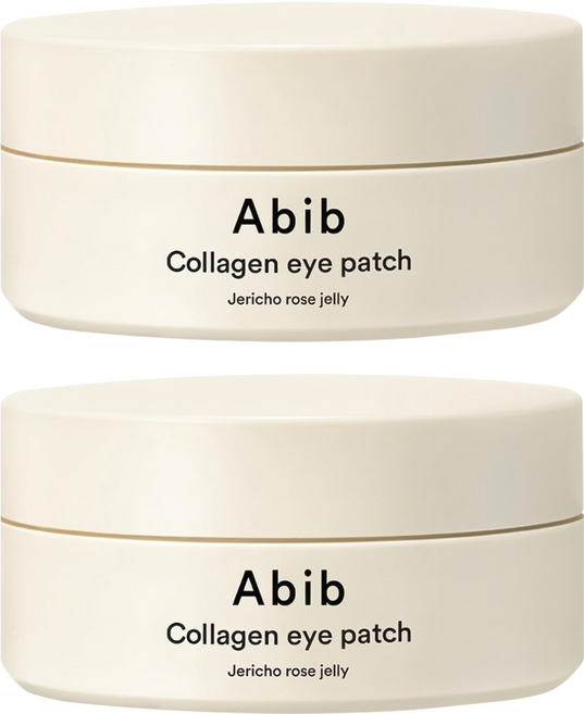 Abib 阿彼芙 台灣公司貨 復活草膠原蛋白眼膜, 60片, 2罐