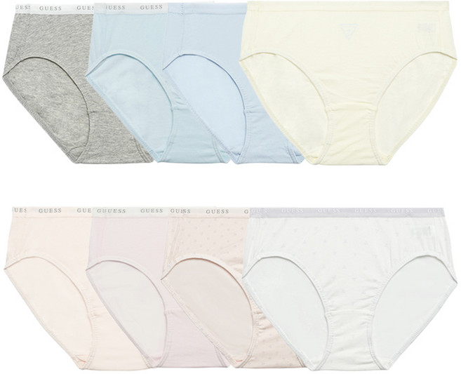 GUESS UNDERWEAR 青少年學生三角內褲8件組
