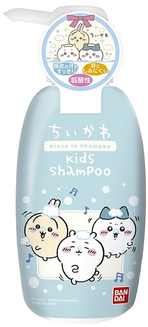 BANDAI 吉伊卡哇 二合一洗髮乳, 300ml, 1瓶