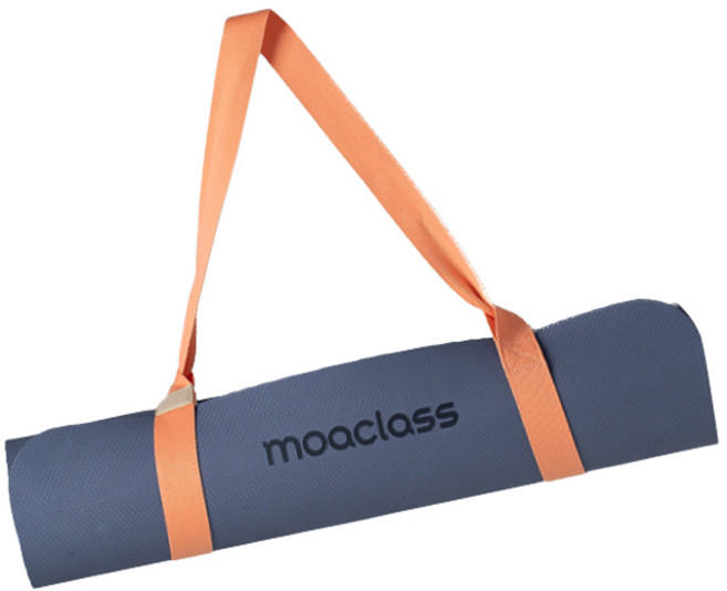 moaclass TPE雙面瑜伽墊, Peach Indigo, 1入