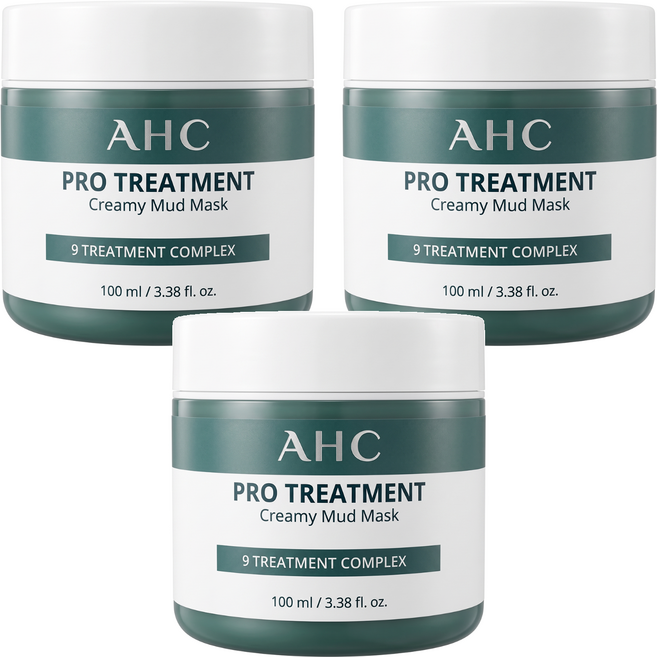 AHC 濟州島毛孔淨化火山泥膜, 1罐, 3罐