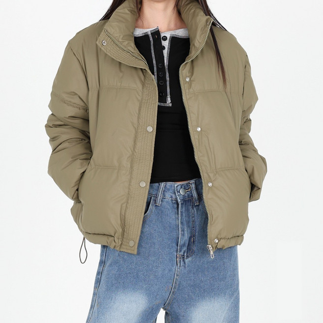 Dotif 女款立領霧面鋪棉外套 O24FW1-A1199