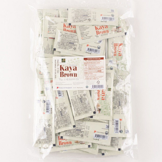 KAYA HOUSE 咖椰 優質咖椰醬隨身包, 900g, 1袋