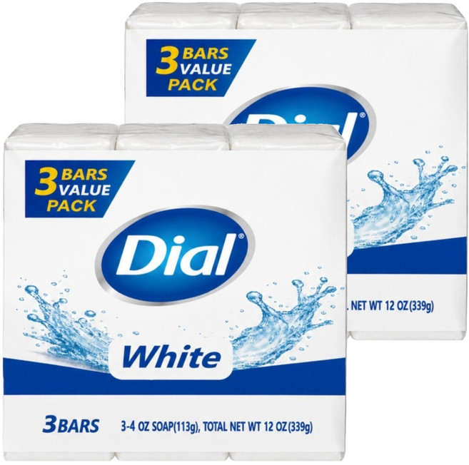 Dial 亮白潔面皂 113g x 3入, 339g, 2入