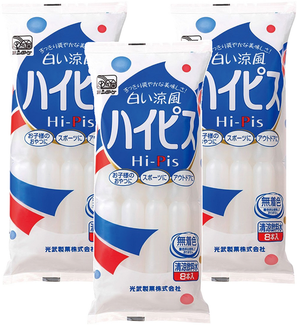 光武製菓 乳酸風味飲料棒 8支, 504ml, 3包